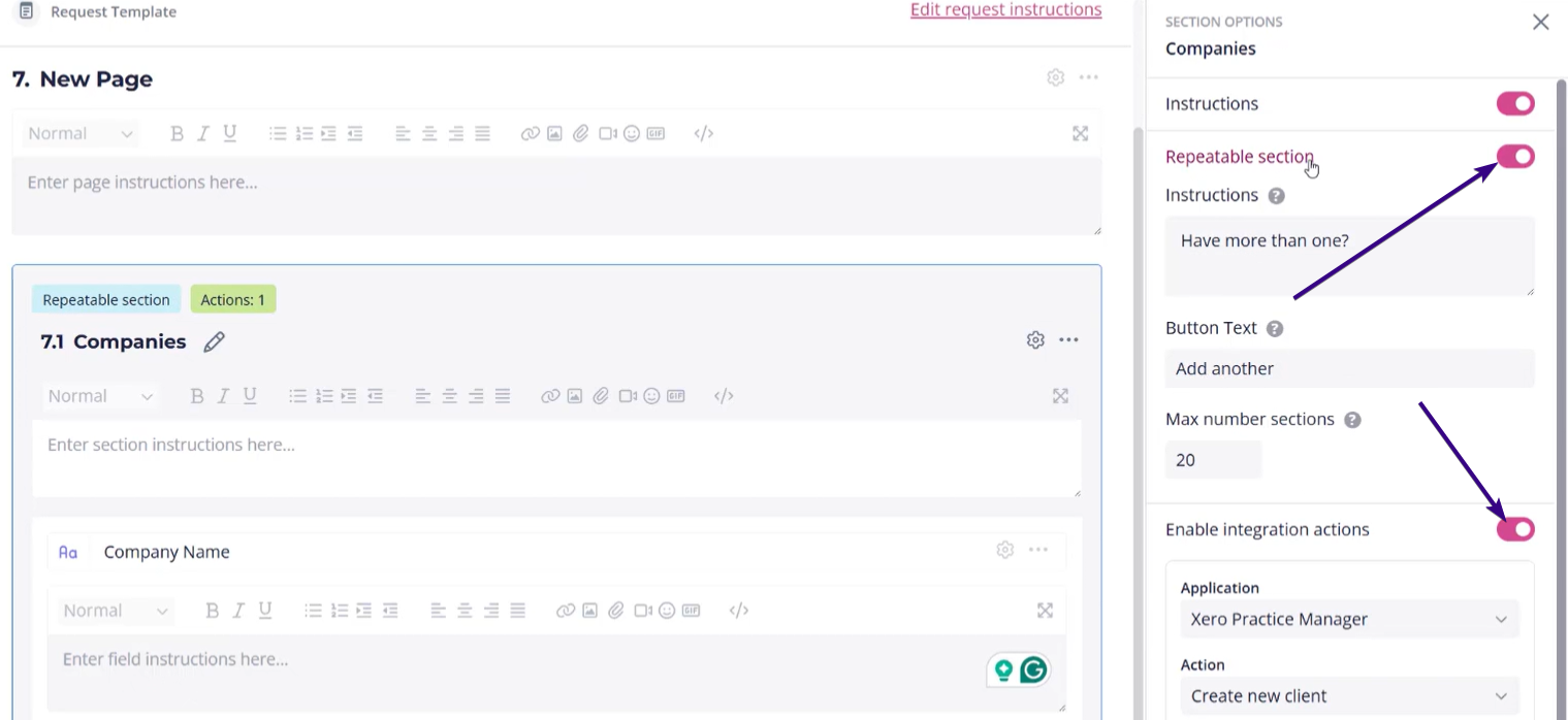 Creating new clients in XPM - Content Snare Help
