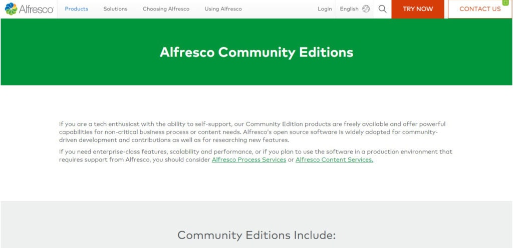 Alfresco Community Edition