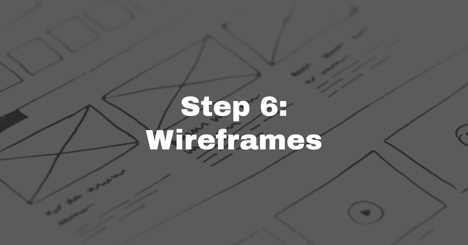 website planning wireframes