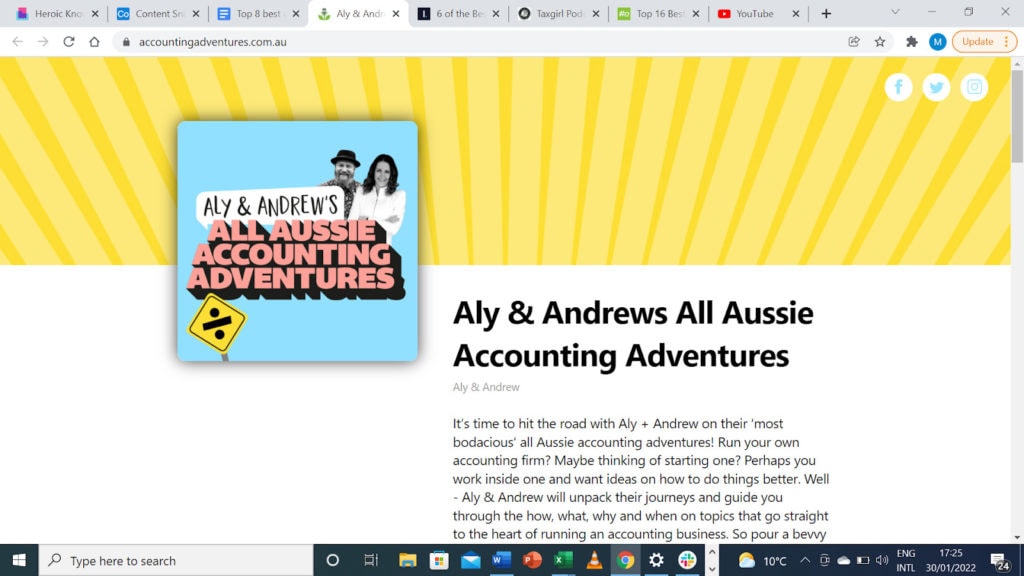 aly & andrews accounting podcast