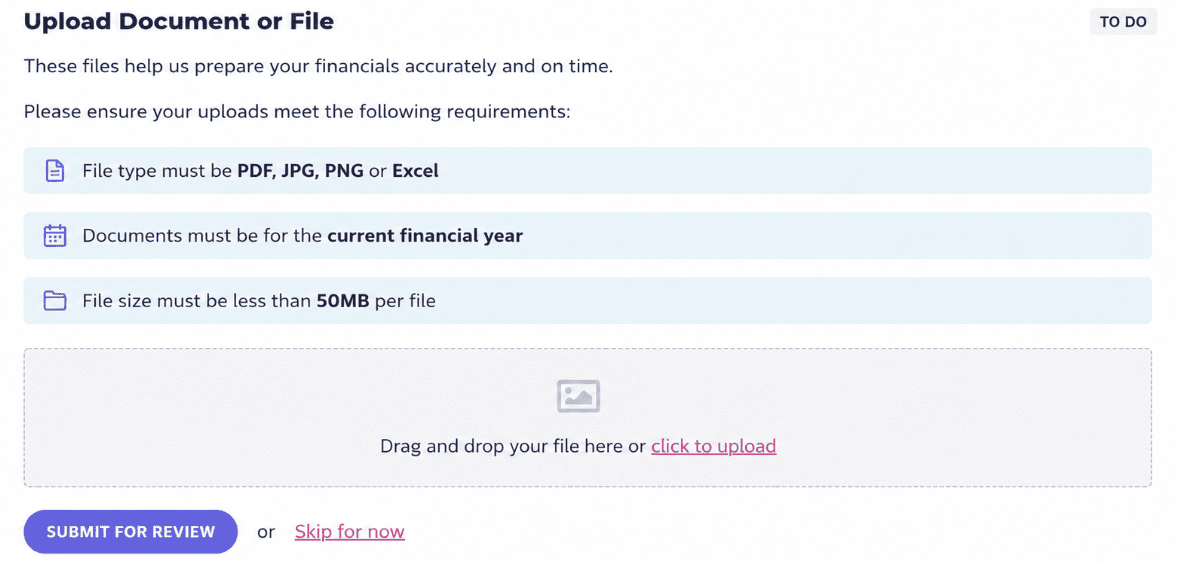 file sharing for finance