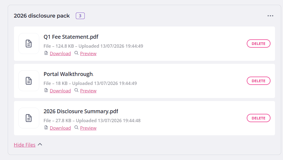 file sharing for finance
